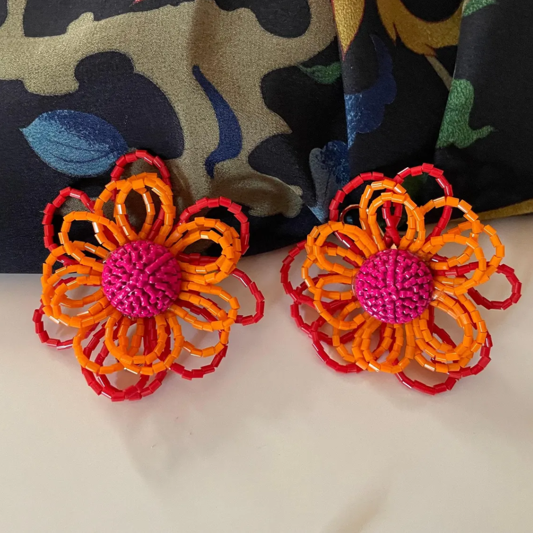 Pendientes Flor