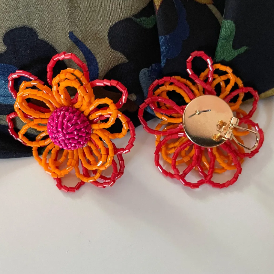 Pendientes Flor