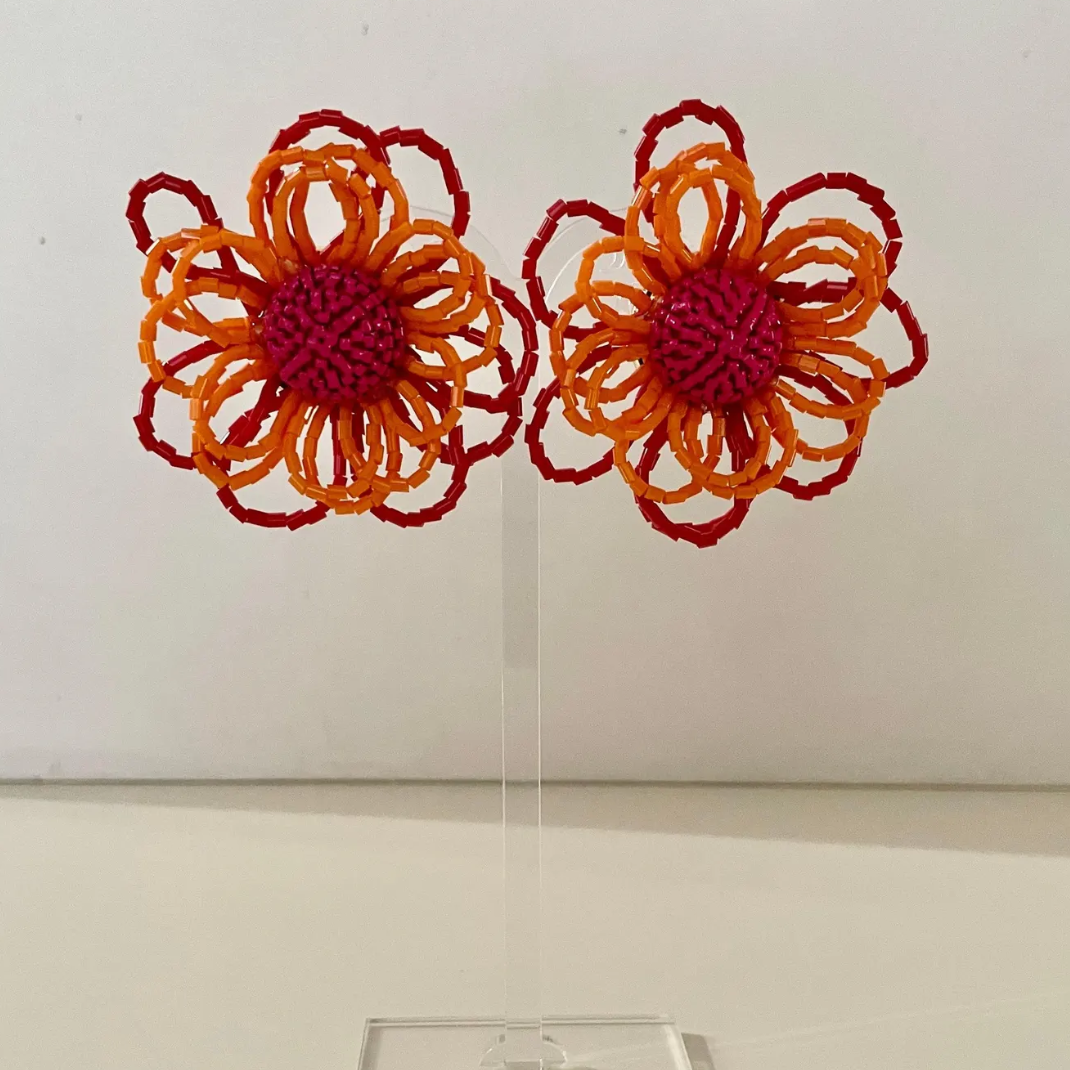 Pendientes Flor