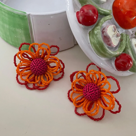 Pendientes Flor