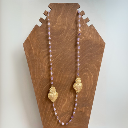 Collar Doble Corazón
