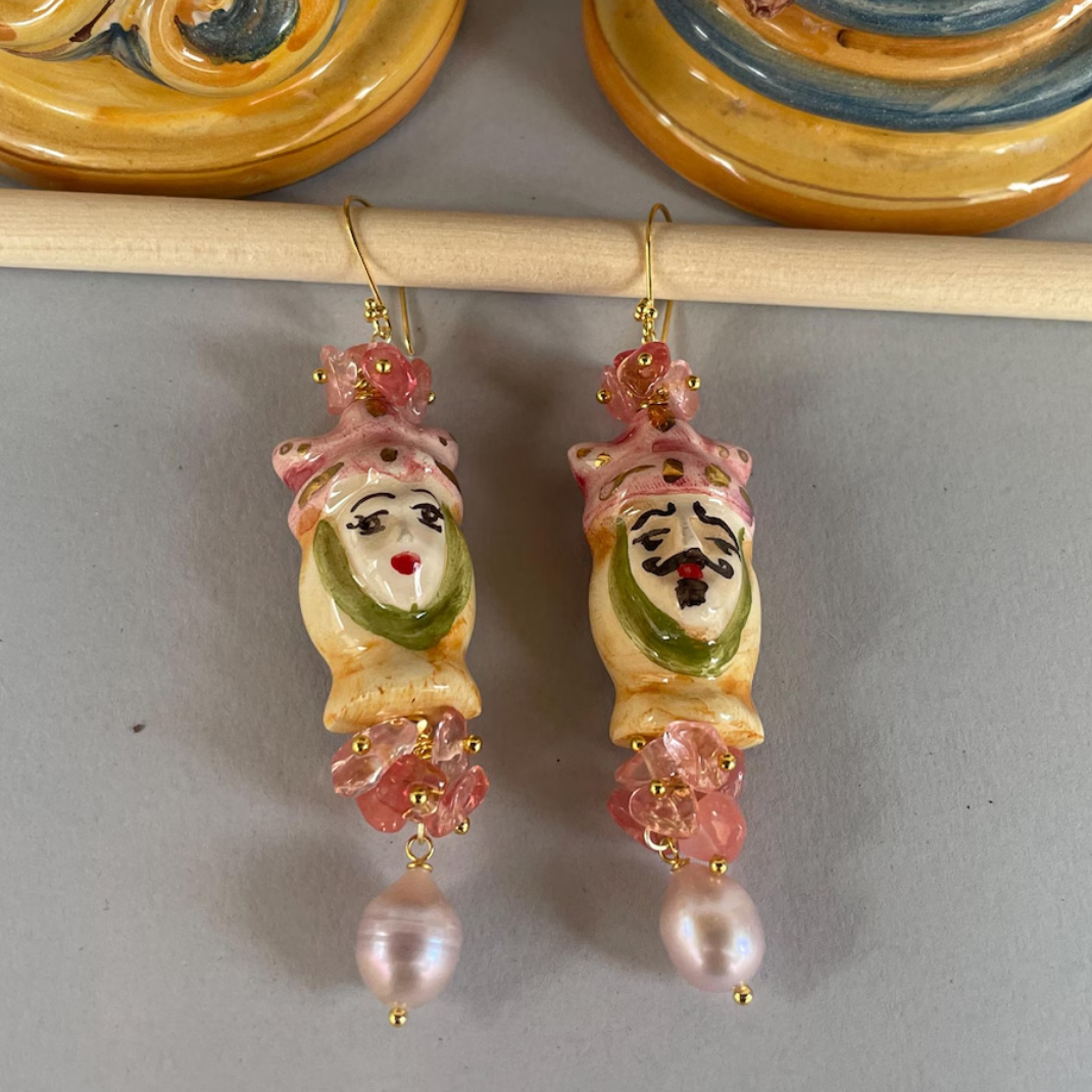 Pendientes Cabezas de Páramo Cartagirone