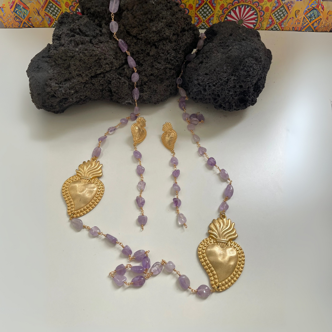 Collar Doble Corazón