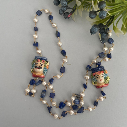 Collar Cabezas de Moros Caltagirone